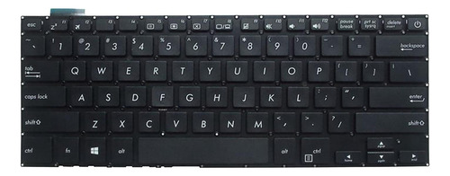 Teclado Inglés Para X407m X407ubr A407 Cumple Con Los