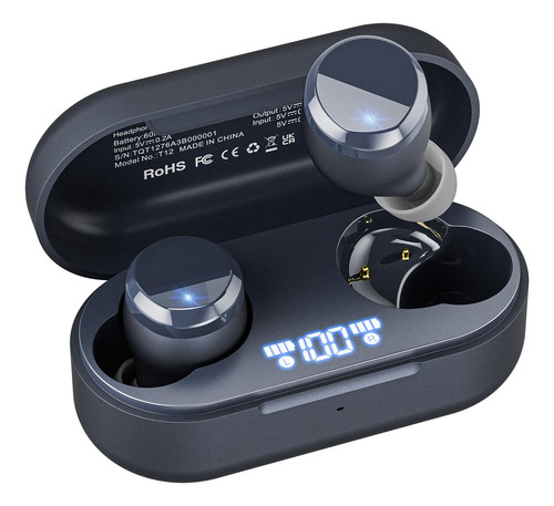 Tozo T12 Discos Inalámbricos Bluetooth 5.3 B07mfy3gtq_160424