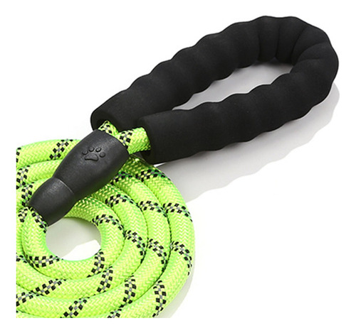 Hilos Reflectantes Correas De Perro Correa De Nylon Verde