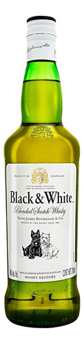 Pack 24 Agua Panna 250 Ml + Whisky Black And White Blend 700