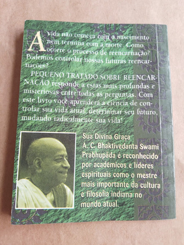Livro Pequeno Tratato Sobre Reencarnação (Usado)