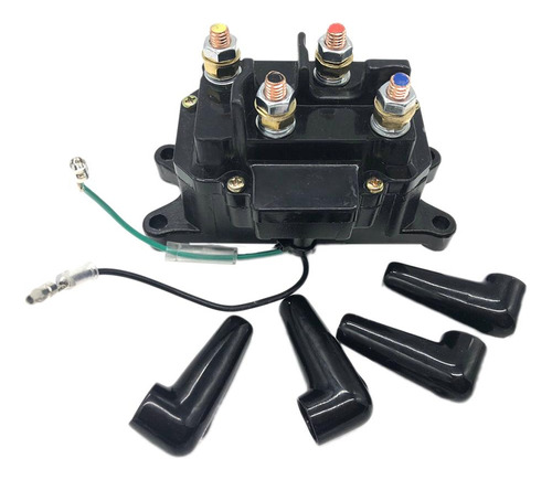 12v 250a Solenoide Contactor Winch Rocker Interruptor Para