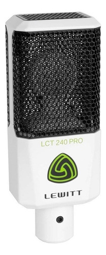 Microfono Condenser Lewitt Lct240 Pro Pack Cardioide Color Blanco