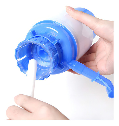 Yosoo Bomba De Agua Embotellada Portátil, Bomba De Agua Manual Presiona A Mano Dispensador De Agua Potable Para La Oficina En Casa Usando