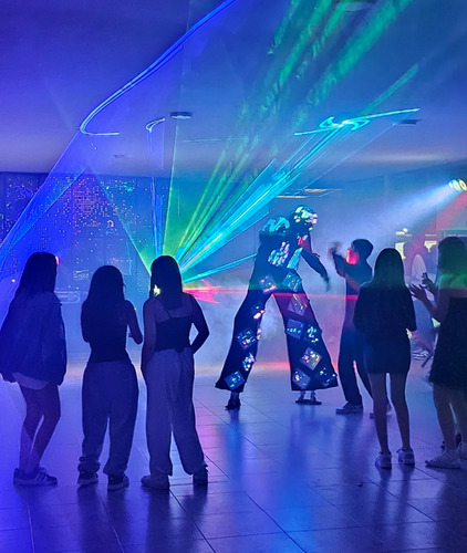 Dj Y Fiestas Show Robots Led Pantallas Pixel Led