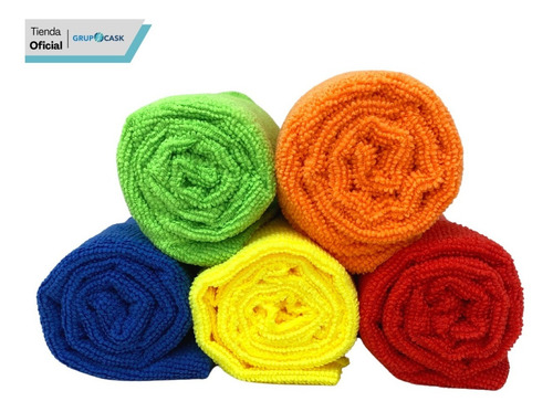 Imagen 6 de 6 de Trapo Paño Microfibra Multiusos Ultra Absorbente 25 X 33 Cm