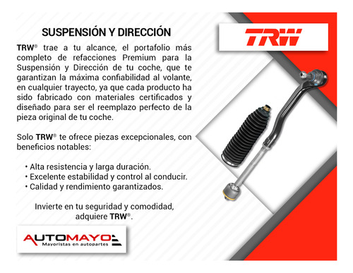 1/ Horquilla Delantera Inf Int Trw Focus Ford 2012-2017