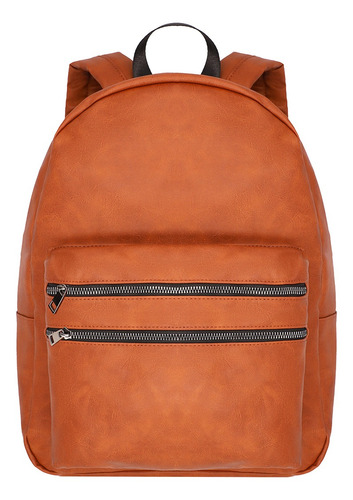 Imagen 1 de 6 de Mochila Doble Strap Doble Cierre De Hombre C&a (3014534)