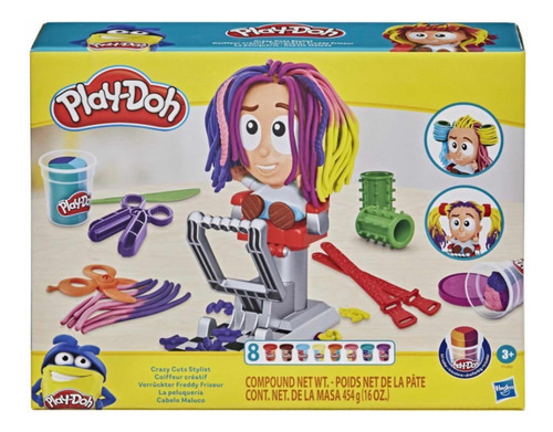 Play-doh Crazy Includes 8 Tricolor Play-doh