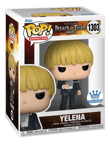 Funko Pop Attack On Titanfinal Season Yelena 1303 Funko Shop (Usado)