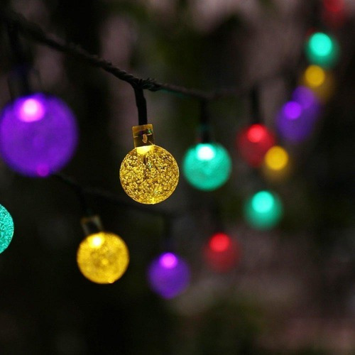 Guirnalda De Luces 50 Focos De Exterior Vintage Impermeable