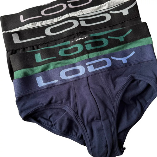 Slip Liso Lody Men Art 757. Surtidos. Lenceria Tutim