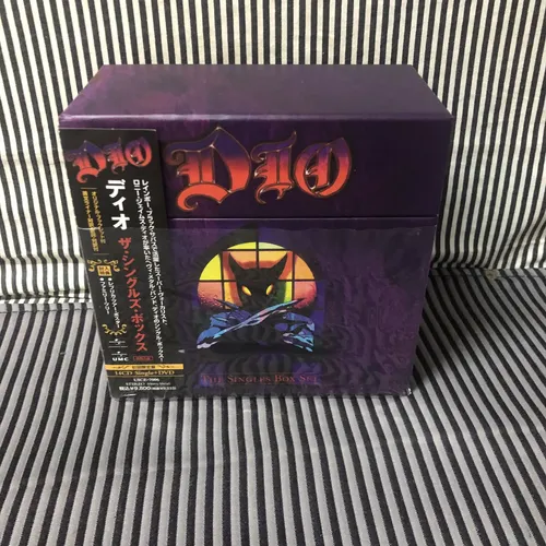 Dio The Singles Box Set (1983-1993) Box Cd/dvd Com Obi | MercadoLivre