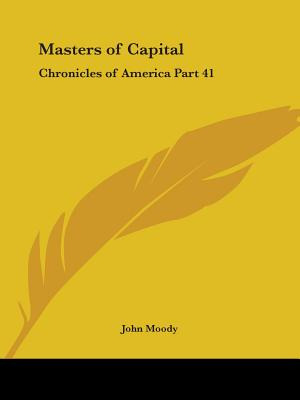 Libro Masters Of Capital: Chronicles Of America Part 41 -...