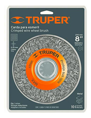 Truper Ca-109, Carda Para Esmeril