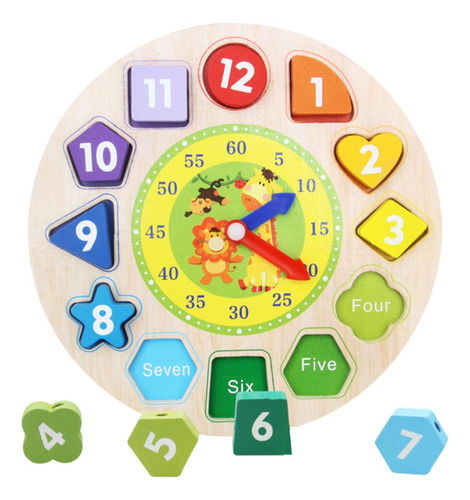 K Reloj Clasificador De Formas, Reloj De, Juguete,