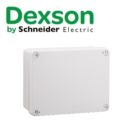 Caja De Paso Estanca Superficial Ip55 22x17x14cm Dexson