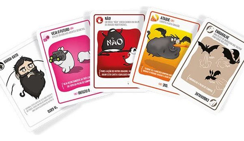 Jogo De Cartas Exploding Kittens: Para A Galera - Galápagos