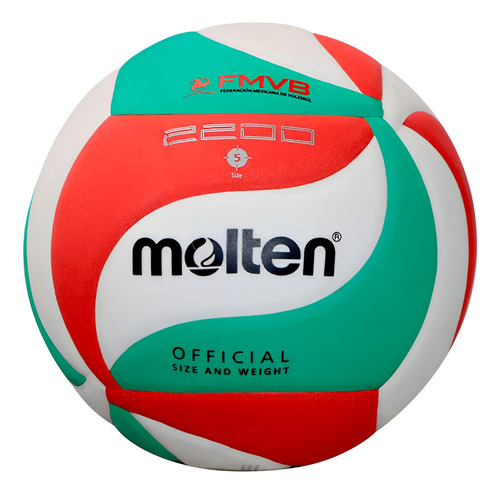 Balón #5 Voleibol V5m2200 Aprendizaje Escolar Pu Extra Soft