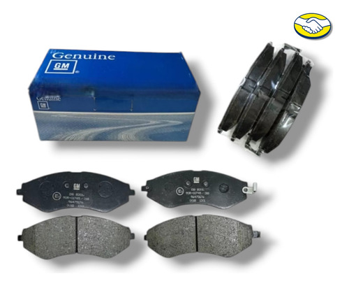 Kit 4 Balatas Delanteras Originales Gm Aveo 1.6 2008-2017