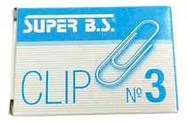 Comprar Clip No3 Para Oficina X100u. Clips Ganchitos Ganchos Organiz