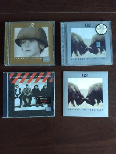 Lote 8 Cds Originales Usados- U2, Bon Jovi,aerosmith,etc