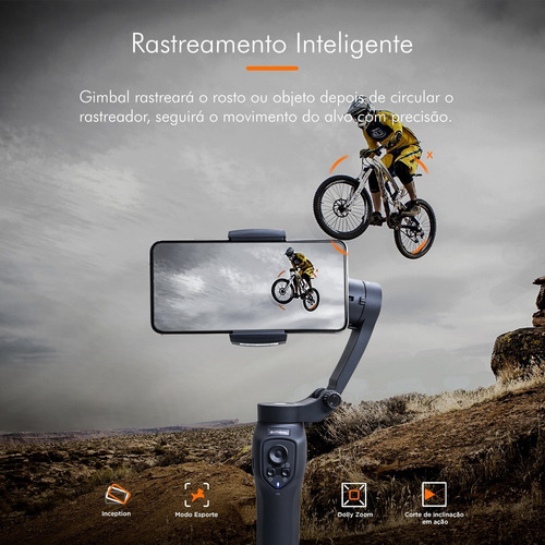 TriPod Celular Estabilizador Luz Led Com Microfone Gravação