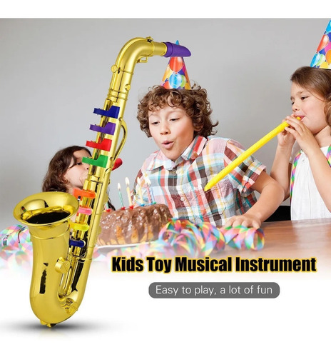 Saxofón Niños Musical Instrumentos De Viento Abs