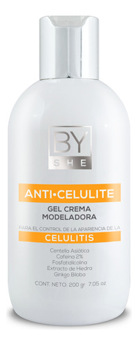 By She Anti Celulite Gel Crema Modelador Anticelulitis 200g