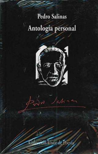Antologia Personal . Pedro Salinas (d), De Salinas, Pedro. Editorial Visor, Tapa Blanda En Español, 1900