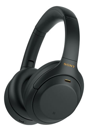 Audífonos Inalámbricos Con Noise Cancelling Wh-1000xm4 Color Black
