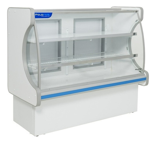 Balcão Refrigerado 1.80m Polofrio - Popluxo Estilo De Vidro Curvo 220