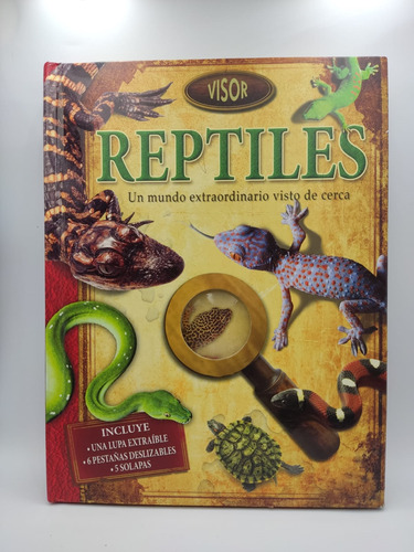 Livro Reptiles - Um Mundo Extraordinario Visto De Cerca - Barbara Taylor [2013]