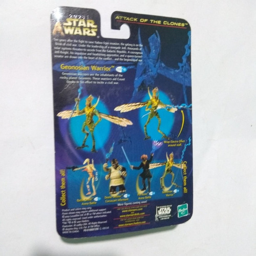 Star Wars Ataque De Los Clones Geonosian Warrior 2002 (Usado)
