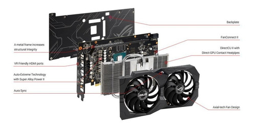 Tarjeta De Video Asus Rog Strix Gaming Gtx 1660 Super 6gb
