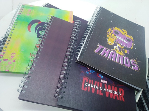 Imagen 8 de 9 de Cuadernos Tapa Dura Estilo Funko Pop Tamaño A4