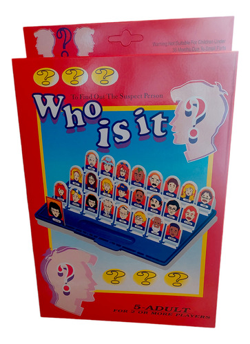 Adivina Quien Es? Juego Entretenido De Mesa Juego Familiar