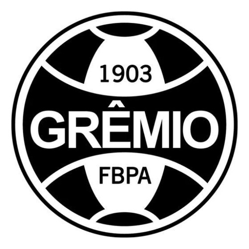 Tatuagem Temp. Símbolos Times Futebol - Grêmio 22x30mm