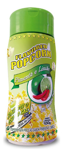 Tempero Para Pipoca - Sabor Pimenta E Limão