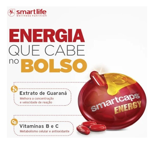 Guaraná Em Capsula (smart Caps) 4 Un.