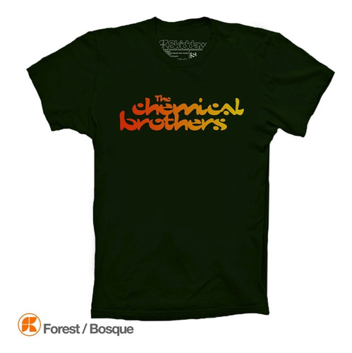 The Chemical Brothers Playera Faded Logo Skiddaw T-shirts