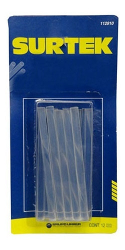 Barras De Silicón Transparente Surtek 112910 5/16 29911310