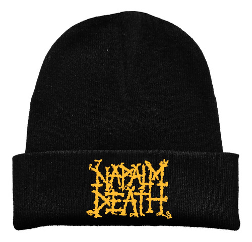 Gorro Lana Napalm Death Rock Metal Tv Estampado Urbanoz