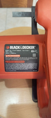 Sierra Circular 7-1/4 Black & Decker