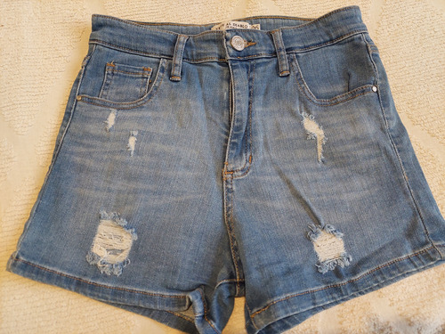 Short Jean Vete Al Diablo Mujer Talle 26