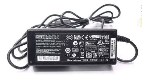 Cargador Laptop Apd Vit 19v 3,42a 65w + Cable De Poder 