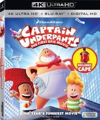 Blu Ray 4k Ultra Hd Captains Underpants Hdr