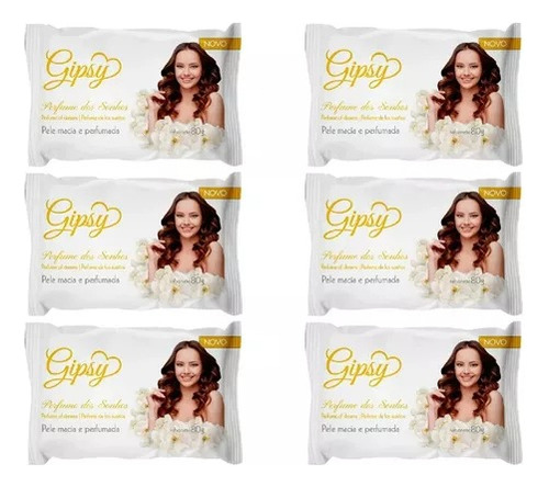 Sabonete Gipsy Perfume Dos Sonhos 80g Kit C/96