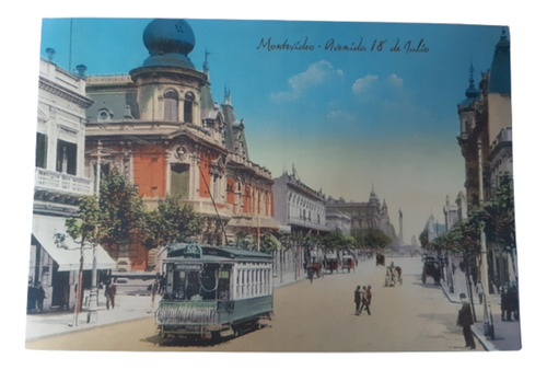 Postal Serie Montevideo Antiguo  / N° 50 / Centro / Harry 