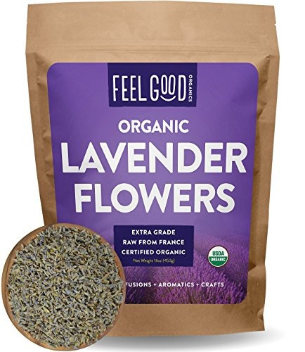 Flores De Lavanda Orgánicos (grado Adicional - Seca) - Bol